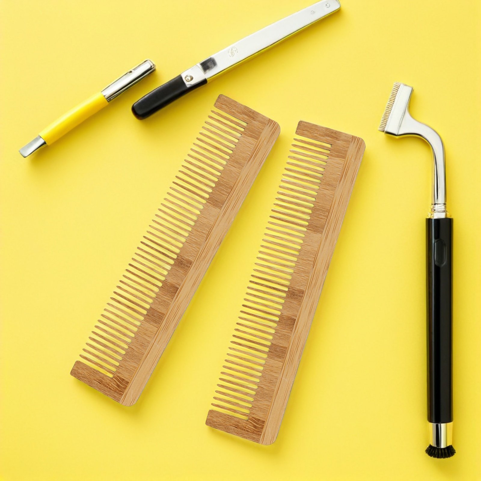 Men'S Beard Grooming - 12 adet tek kullanımlık ahşap sakal