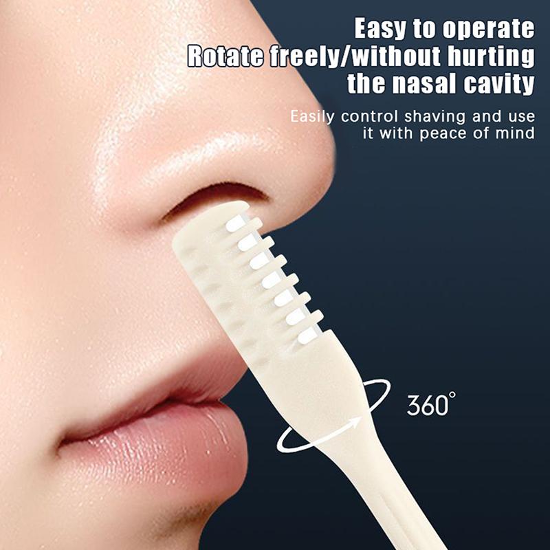 Men'S Grooming Hair Removal - 5/10 Adet 360 ° Dönen Burun