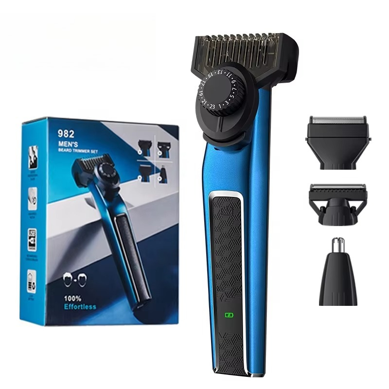 Men'S Grooming Nose And Ear - 982 Erkek Sakal Düzeltici Seti Saç