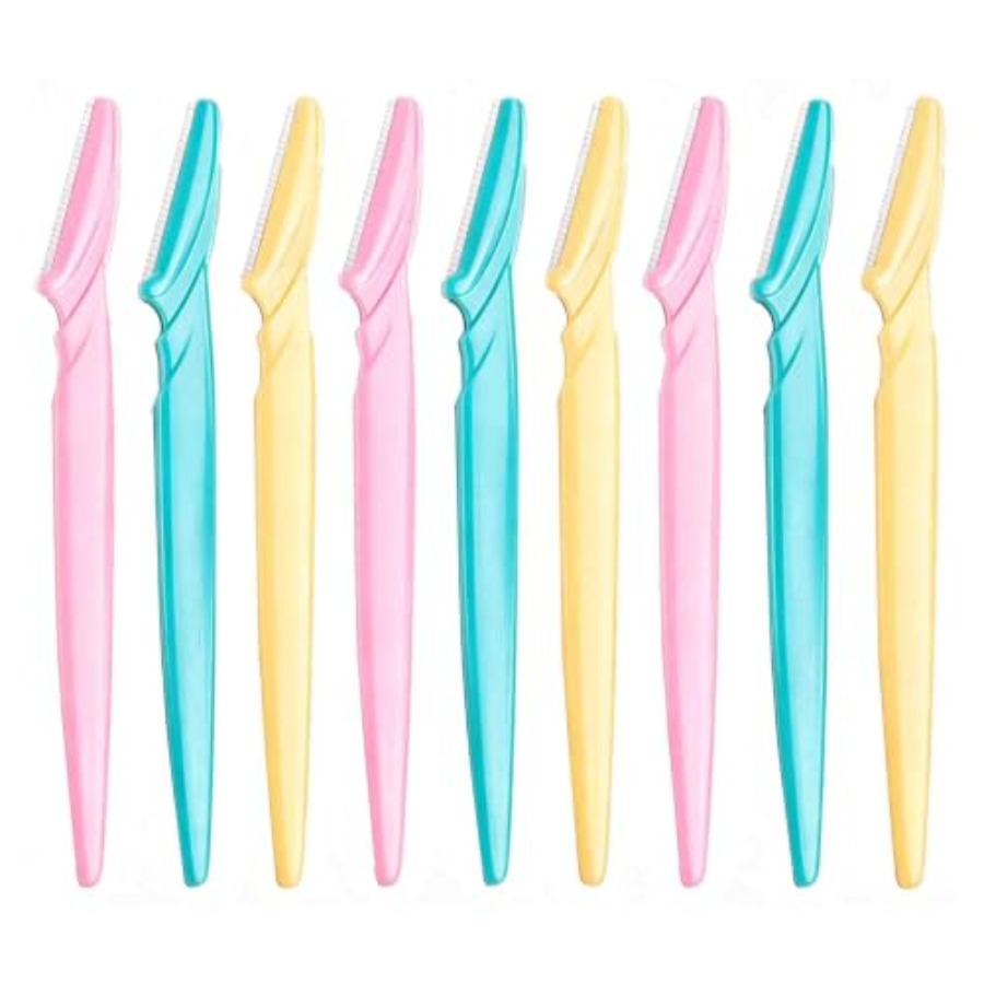 Eyebrow Razor Trimmer - Kaş Tıraş Makinesi 9'lu Paket, Kadınlar