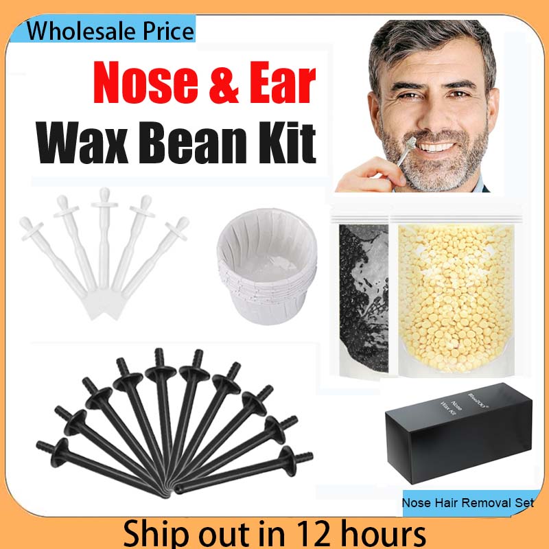 Men'S Grooming Wax - Kağıtsız Burun Kılı Alma Balmumu Seti