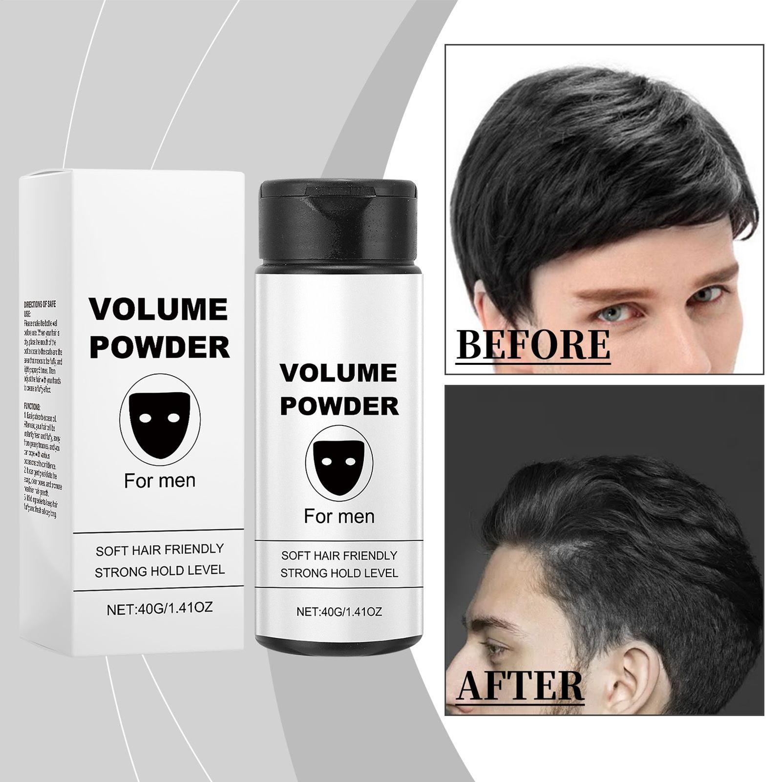 Men'S Grooming Hairstyles - Erkekler için Saç Tozu Şekillendirici Hacim