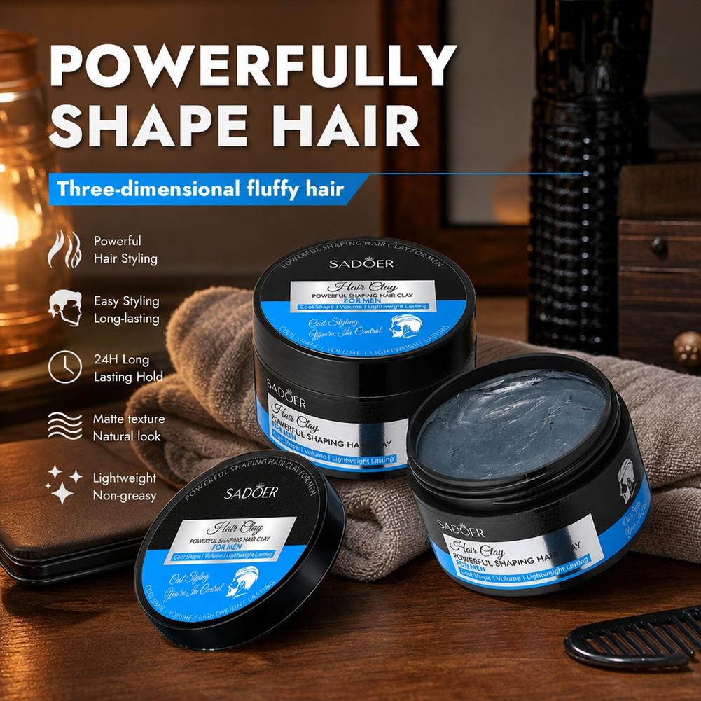 Mat Saç Şekillendirici Kil Güç - Men'S Grooming Wax incelemesi ve fiyatı
