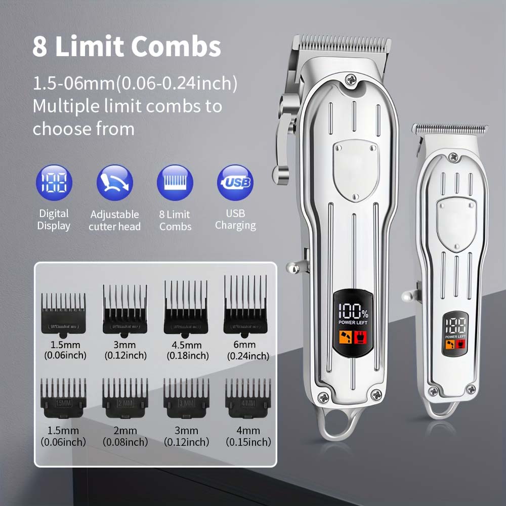 LCD Ekranlı Profesyonel Saç Ke - Men'S Grooming Set incelemesi ve fiyatı