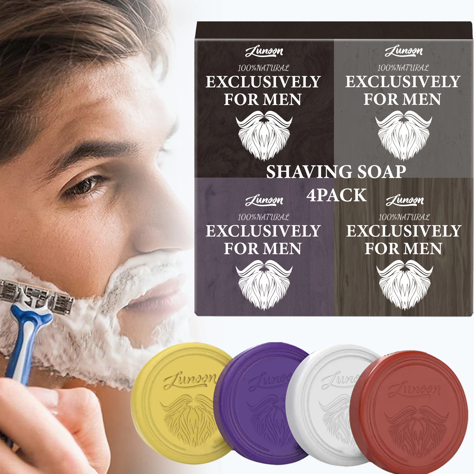 4/1 adet Erkek Sakal Tıraş Sab - Men'S Beard Grooming incelemesi ve fiyatı