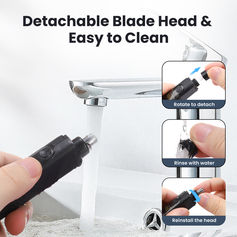 Şarj Edilebilir Burun Kılı Kes - Men'S Grooming Hair Removal incelemesi ve fiyatı