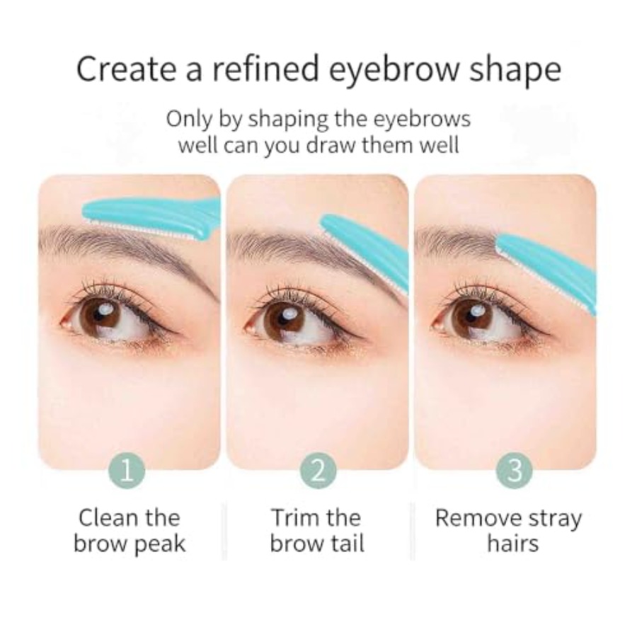 Kaş Tıraş Makinesi 9'lu Paket, - Eyebrow Razor Trimmer incelemesi ve fiyatı