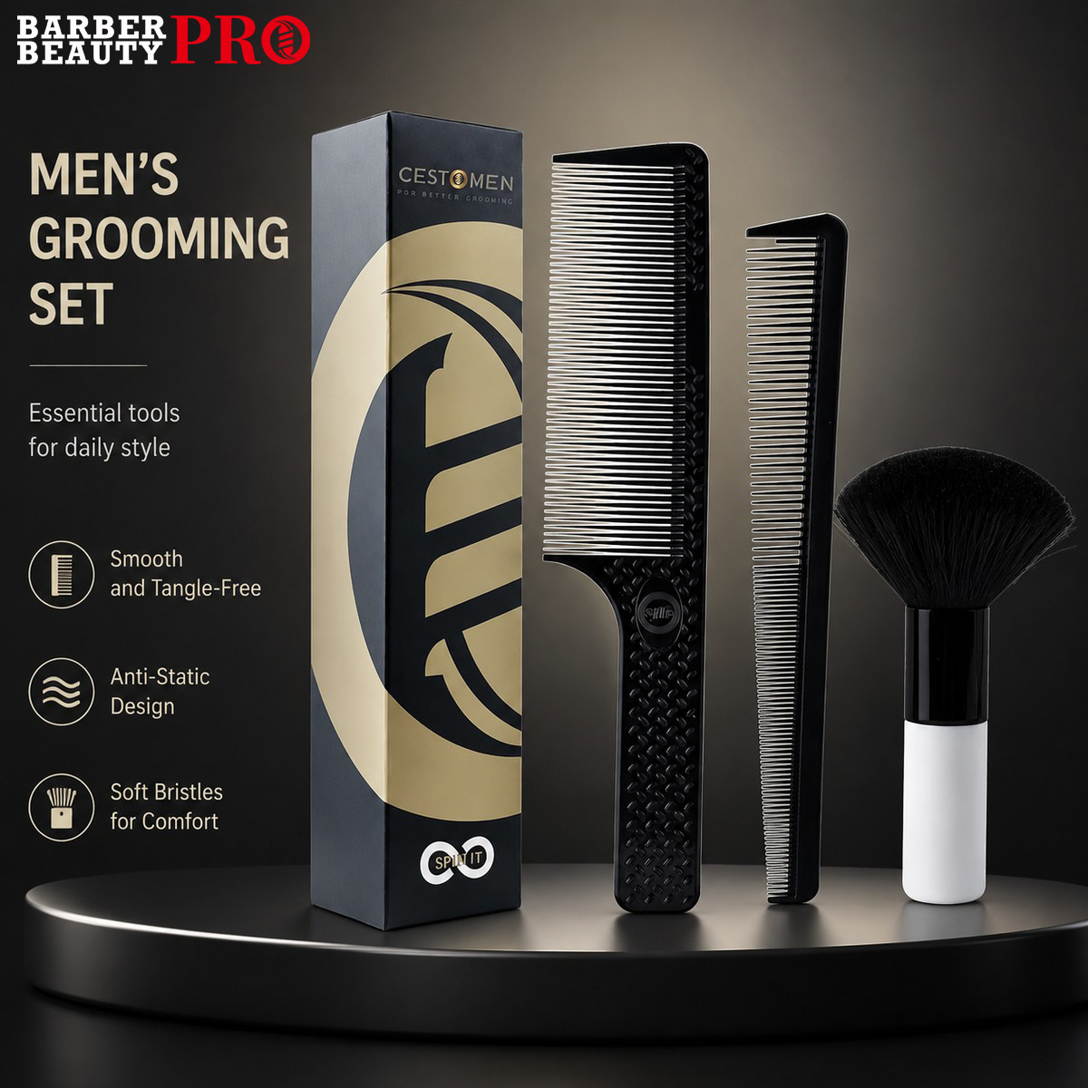 3 Parça Profesyonel Saç Kesme  - Men'S Grooming Hairstyles incelemesi ve fiyatı