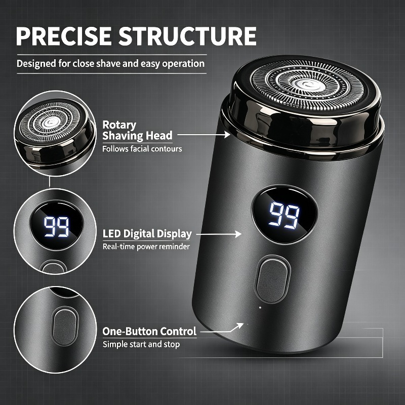 USB Şarj Edilebilir Su Geçirme - Men'S Grooming Boxes incelemesi ve fiyatı