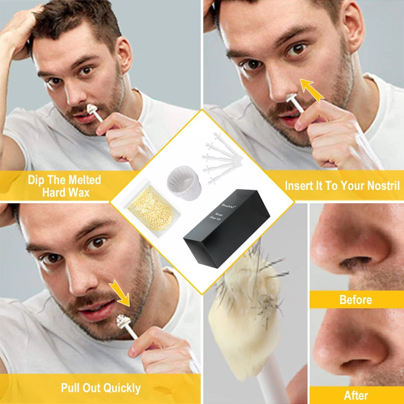 Kağıtsız Burun Kılı Alma Balmu - Men'S Grooming Wax incelemesi ve fiyatı