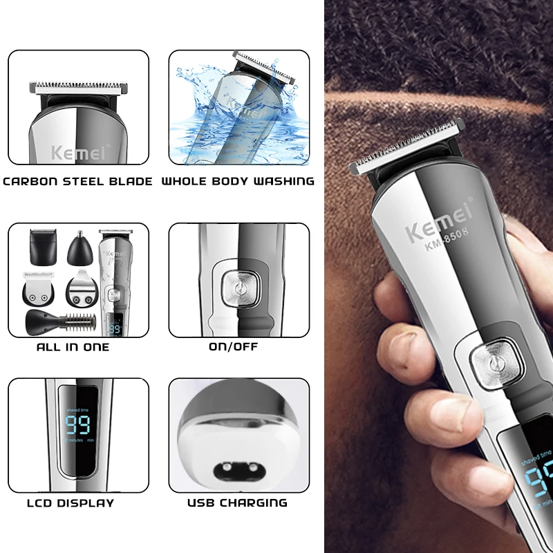 Kemei Profesyonel Çok Fonksiyo - Men'S Grooming Boxes incelemesi ve fiyatı